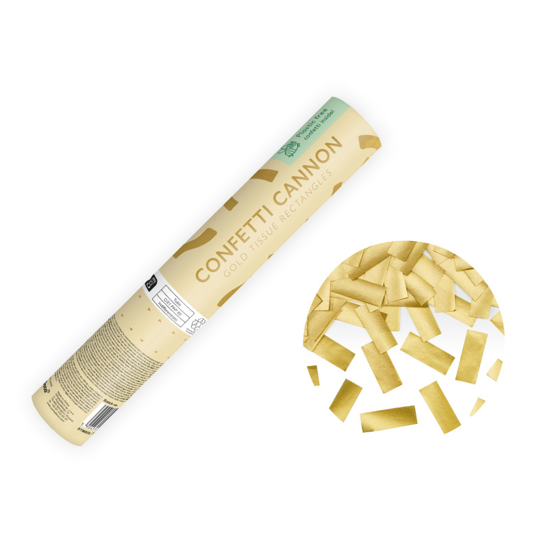 Zlaté konfety 20 cm